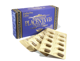 Viên uống nhau thai ngựa Esthe Pro Labo Placenta Vis Gran Pro - Hộp 30 viên hỗ trợ tăng cường sức khỏe và làm đẹp da