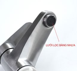 Vòi Lavabo Lạnh Inox 304 Nguyên Khối - Thiết Kế Đơn Giản, Hiện Đại Cho Chậu Rửa Mặt Hobby Home Decor LBL1