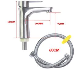 Vòi Xả Lavabo Lạnh Hobby Home Decor LBL2 Inox 304 - Thiết Kế Sang Trọng, Hiện Đại, Phù Hợp Mọi Chậu Rửa