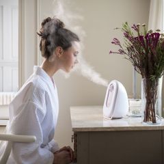 Máy Xông Hơi Mặt HoMedics FCS-100-EU - Công Nghệ Siêu Âm ION, Làm Sạch Sâu và Trẻ Hóa Da, Chăm Sóc Da Tại Nhà