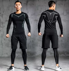 Áo Giữ Nhiệt Thể Thao Dài Tay Nam - Chất Liệu Polyester Mềm Mịn, Thoáng Khí, Phù Hợp Tập Gym và Vận Động Thể Thao