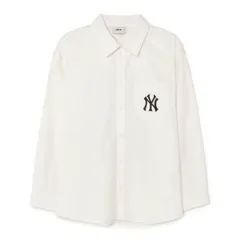 Áo sơ mi MLB Classic Monogram Big Logo Shirts New York Yankees 3AWSM0131-50IVS
