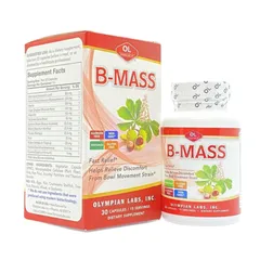Viên uống hỗ trợ cải thiện trĩ B-Mass Olympian Labs - Giảm đau và khó chịu do búi trĩ - Sản phẩm thiên nhiên an toàn tại Mỹ