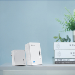 Bộ Mở Rộng Sóng Wifi TP-Link TL-WPA4220KIT 300Mbps - Kết Nối Ổn Định Qua Dây Điện AV600, Phủ Sóng Rộng, Hỗ Trợ 2 Cổng Ethernet