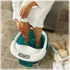 Bồn Ngâm Chân Massage Tự Động HoMedics FB-650 - Thiết Bị Thư Giãn Đa Năng Với Nhiệt Độ Điều Chỉnh & Bi Massage Chân Thoải Mái