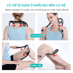 Cây Lăn Massage Cầm Tay Kingtech MS-300 - Thiết Bị Chăm Sóc Sức Khỏe, Giảm Đau Nhức, Căng Thẳng, Di Động, Dễ Sử Dụng