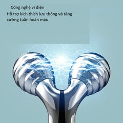 Cây Lăn Massage Điện Sinh Học Vline HoMedics FAC-BR200 - Kích Thích Lưu Thông Máu, Trẻ Hóa Da, Giảm Nếp Nhăn