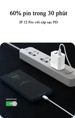Củ Sạc Nhanh 2in1 PD 30W QC 18W USB-C & USB-A - Sạc nhanh cho Điện thoại, Máy tính bảng, Laptop, Công Nghệ GaN Tiên Tiến