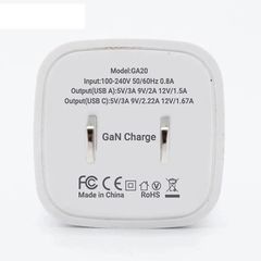 Củ sạc nhanh 38W Drapow - Adapter USB C PD 20W QC 3.0, Sạc nhanh cho iPhone, iPad và thiết bị hỗ trợ PD khác