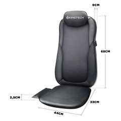 Đệm Ghế Massage Lưng 3D KINGTECH KC-500S - Thiết Kế Công Thái Học, Công Nghệ Shiatsu Hiện Đại, Giải Pháp Thư Giãn Tối Ưu