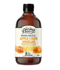 Giấm táo mật ong hữu cơ Barnes Naturals Apple Cider Vinegar