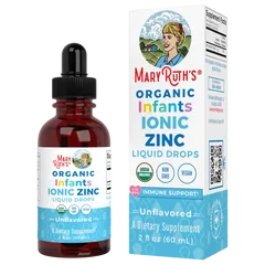 Kẽm lỏng hữu cơ cho bé 6-12 tháng Mary Ruth's Organic Infant Ionic Zinc