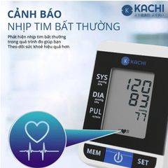 Máy Đo Huyết Áp Tự Động Kachi MK167 (BLS-2009A) - Có Giọng Nói Tiếng Việt, Bộ Nhớ 99 Kết Quả, Thiết Kế Nhẹ, Tiện Dụng Tại Nhà
