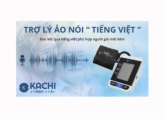 Máy Đo Huyết Áp Tự Động Kachi MK167 (BLS-2009A) - Có Giọng Nói Tiếng Việt, Bộ Nhớ 99 Kết Quả, Thiết Kế Nhẹ, Tiện Dụng Tại Nhà