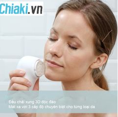 Máy Rửa Mặt HoMedics FAC-700 - Công Nghệ Siêu Âm 3D Phân Tích Da - Làm Sạch Sâu, Massage, Chuyên Nghiệp Như Spa