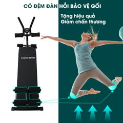Máy Tập Gym Đa Năng Funiko Z5 - Thiết Bị Tập Luyện Tại Nhà, Tăng Sức Bền, Có Đệm Đàn Hồi, Chịu Tải 150kg