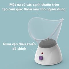 Máy Xông Hơi Mặt HoMedics FAC-40WTA/FAC-40GYA - 2 Mức Nhiệt Độ, Bầu Xông Mũi, Thư Giãn Như Spa, Bảo Hành 2 Năm
