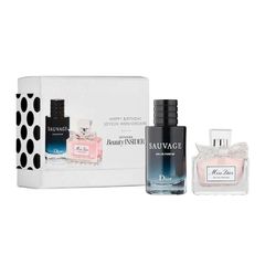 Set Nước Hoa Mini Dior Cho Nam & Nữ - Miss Dior Eau De Parfum 5ml & Dior Sauvage Eau De Parfum 10ml - Quà Tặng Sang Trọng
