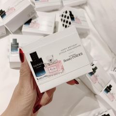 Set Nước Hoa Mini Dior Cho Nam & Nữ - Miss Dior Eau De Parfum 5ml & Dior Sauvage Eau De Parfum 10ml - Quà Tặng Sang Trọng