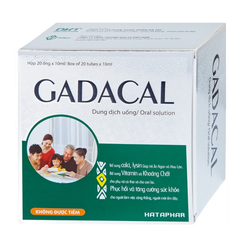 Siro Gadacal 200ml - Bổ sung Vitamin và Khoáng chất cho trẻ em và người lớn, hỗ trợ chức năng miễn dịch và phát triển khỏe mạnh