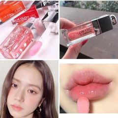 Son Dưỡng Dior Addict Lip Glow Oil Màu 015 Cherry - Sơn Dưỡng Cao Cấp, Rực Rỡ Độ Ẩm, Làm Mềm Môi, Hương Cherry Tươi Mát