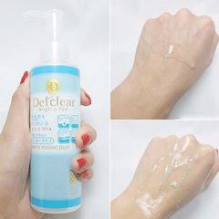 Tẩy Da Chết Detclear Bright & Peel Nhật Bản - Gel Tẩy Da Mặt Sáng Da Mờ Thâm, Chứa AHA & BHA, Phù Hợp Cho Da Nhạy Cảm 180ml
