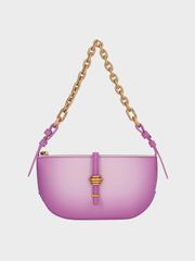 Túi nữ Trudy Ombre Belted Geometric Bag CK2-20782013 Purple