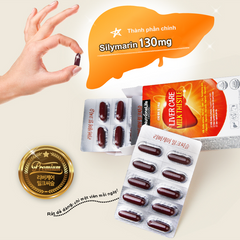 Viên uống bổ gan NutrioneLife Liver Care Milk Thistle - Hỗ trợ thanh lọc, chức năng gan và làm đẹp da, Hàn Quốc, 30 viên