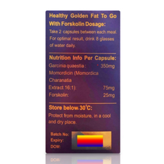 Viên Uống Giảm Cân Super Fat To Go Complex Healthy Golden - Hỗ Trợ Đốt Cháy Mỡ, Giảm Cảm Giác Thèm Ăn, Hộp 30 Viên
