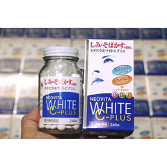 Viên Uống Trắng Da Vita White Plus 240 Viên - Hỗ Trợ Cải Thiện Nám, Tàn Nhang, Dưỡng Trắng Da - Sản Phẩm Cao Cấp Nhật Bản KOKANDO