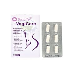 Viên đặt BioLife VagiCare hỗ trợ bổ sung lợi khuẩn cho phụ nữ