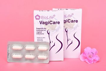Viên đặt BioLife VagiCare Bổ Sung Lợi Khuẩn - Hỗ Trợ Giảm Mùi, Ngứa Vùng Kín Cho Phụ Nữ (Hộp 6 Viên)