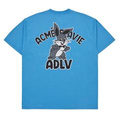 Áo thun Acmé De La Vie Cartoon Rabbit ADLV-23SS-SSACTB-BLU màu xanh dương