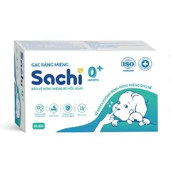 Gạc vệ sinh răng miệng Sachi cho bé từ sơ sinh