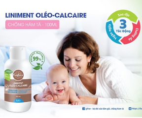 Kem Bôi Chống Hăm Tã Gilbert Liniment Oléo-Calcaire cho Bé - Giải Pháp Chăm Sóc Da Mềm Mại, An Toàn, Từ Thiên Nhiên 100ml