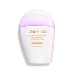 Kem Chống Nắng Shiseido Urban Environment Triple Beauty Emulsion SPF50+ PA++++ - Bảo Vệ Da, Dưỡng Ẩm, Dễ Dàng Làm Đẹp