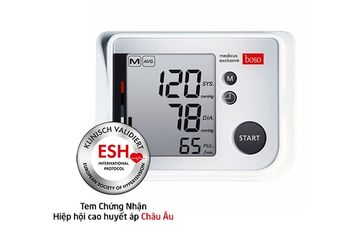 Máy Đo Huyết Áp Điện Tử Boso Medicus Exclusive - Thiết Bị Đo Tự Động Chính Xác, Cảnh Báo Sớm Huyết Áp và Nhịp Tim, Dễ Sử Dụng Tại Nhà