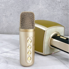 Micro Karaoke Bluetooth YS-98 Kèm Mic Phụ - Công Nghệ Lọc Âm Tiên Tiến, Âm Thanh Rõ Ràng, Hát Song Ca Tiện Lợi