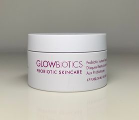 Miếng đệm tẩy tế bào chết Probiotic Instant Resurfacing Pads - Chăm sóc da mịn màng, cải thiện nếp nhăn, 45 miếng từ Glowbiotics Mỹ