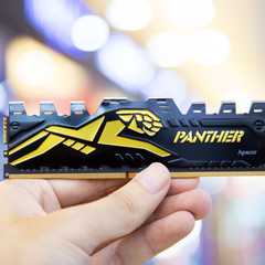 Ram Desktop Apacer OC Panther-Golden 8GB DDR4 3200MHz - Hiệu Năng Cao, Thiết Kế Bắt Mắt, Phù Hợp Chơi Game Tầm Trung