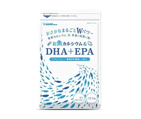Viên Uống Bổ Sung Canxi, DHA + EPA Seedcoms Nhật Bản - Hỗ Trợ Sức Khỏe Mắt, Não Bộ, Ngăn Loãng Xương, Tăng Chiều Cao, 30 Viên