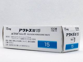 Viên uống hỗ trợ tiểu đường Takeda Actos Tablets 15 Nhật Bản - Duy trì đường huyết ổn định, cải thiện sức khỏe tốt cho người tiểu đường
