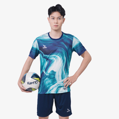 Bộ quần áo bóng đá Kamito Tornado cổ tròn cao cấp - Chất liệu mềm, thấm hút nhanh, thiết kế hiện đại, phù hợp cho vận động mạnh