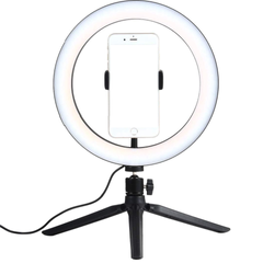 Đèn LED để bàn 3 chế độ sáng USB - Hỗ trợ trang điểm và livestream với ánh sáng tự nhiên, dễ dàng điều chỉnh và mang đi tiện lợi