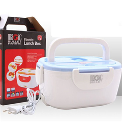 Hộp Cơm Hâm Nóng Magic Bullet - Nhựa Cao Cấp 2 Ngăn Đựng Thức Ăn Dễ Dàng - Giúp Hâm Nóng Nhanh Chóng Tại Văn Phòng, Trường Học