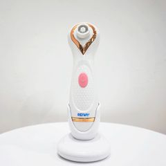 Máy rửa mặt massage Reiwa WT-222-2 - 2 cấp độ, công nghệ Nhật Bản, 3 đầu chải dễ dàng làm sạch, phù hợp cho mọi loại da