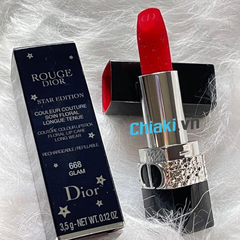 Son thỏi Dior Rouge Star Edition 668 Glam màu đỏ hồng - Phiên bản đặc biệt thời thượng cho phái đẹp, bền b màu đến 8 giờ.