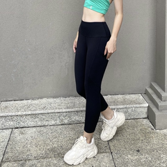 Quần tập gym nữ co dãn 4 chiều cạp cao QL210411 - Thoải mái khi luyện tập Yoga, Gym, Chạy bộ, chất liệu thấm hút mồ hôi tốt