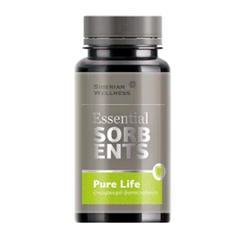 Bột Hỗ Trợ Nhuận Tràng Siberian Wellness Essential Sorbents Pure Life - Giúp Tiêu Hóa, Ngừa Táo Bón, Thanh Lọc Cơ Thể 80g