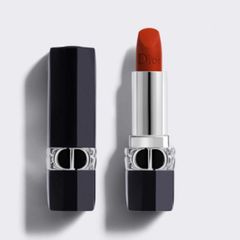 Son Thỏi Lì Dior Matte 846 Concorde - Đỏ Cam Cháy, Chất Son Mịn, Độ Bám Màu 16 Giờ - Sản Phẩm Cao Cấp Dành Cho Phái Đẹp